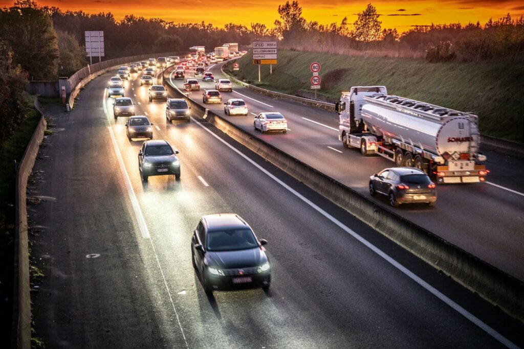 Une autoroute française