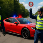 découvrez comment un contrôle routier inattendu a conduit des gendarmes à escorter une voiture en urgence après un excès de vitesse. une situation alarmante qui met en lumière l'importance de la sécurité routière.