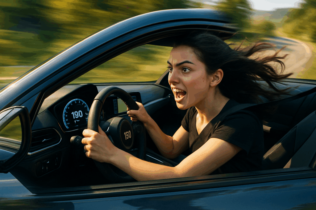 découvrez l'histoire fascinante d'une conductrice de 18 ans, piégée à 190 km/h, dont la quête de vitesse est nourrie par l'héritage automobile de son père. plongez dans un récit captivant d'adrénaline, de passion et des conséquences de la vitesse sur la route.