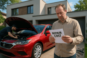 découvrez l'histoire d'une nouvelle voiture à 9000 euros, mais attention : des réparations imprévues viennent assombrir l'euphorie de cet achat. un récit captivant sur les défis rencontrés par les automobilistes !