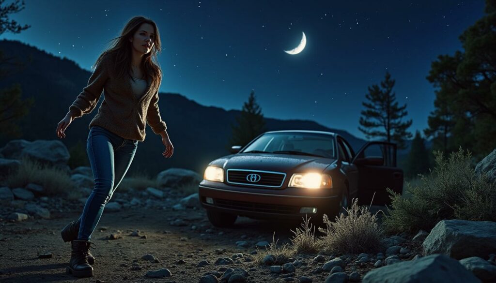 lors d'une aventure nocturne, une voiture s'est retournée dans des circonstances impressionnantes. contre toute attente, la conductrice s'en sort indemne, défiant la gravité et la peur. découvrez ce récit miraculeux et inspirant.