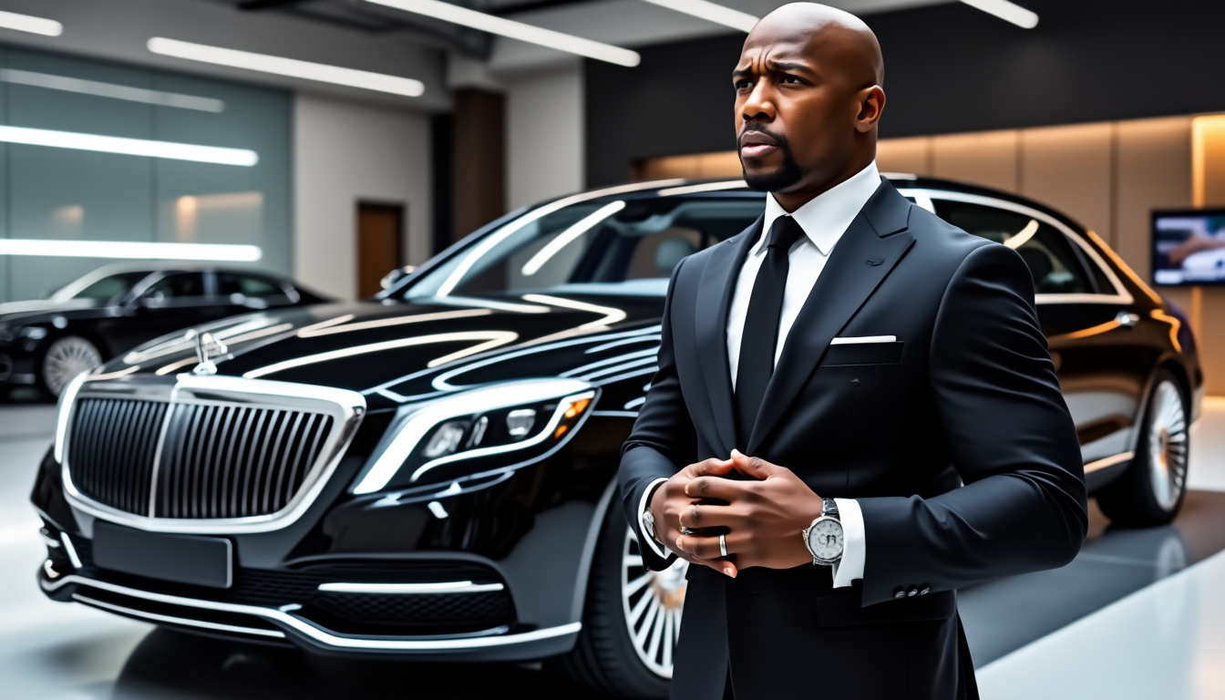 floyd mayweather alerte ses fans sur une escroquerie liée à l'achat de sa luxueuse maybach g650, mettant en garde contre les fraudes dans le secteur automobile haut de gamme.