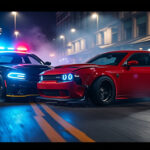 découvrez comment la police a détruit une dodge hellcat afin de mettre fin aux courses sauvages et envoyer un message fort aux conducteurs imprudents. détails et images dans notre article.