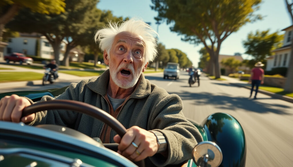 découvrez l'histoire d'un conducteur de 94 ans surpris en excès de vitesse. l'âge ne doit pas excuser les comportements dangereux au volant, la sécurité routière restant une priorité pour tous.