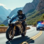 un motard a été flashé à 207 km/h sur une route corse limitée à 110 km/h. découvrez les sanctions sévères encourues pour cet excès de vitesse important et les conséquences en corse.