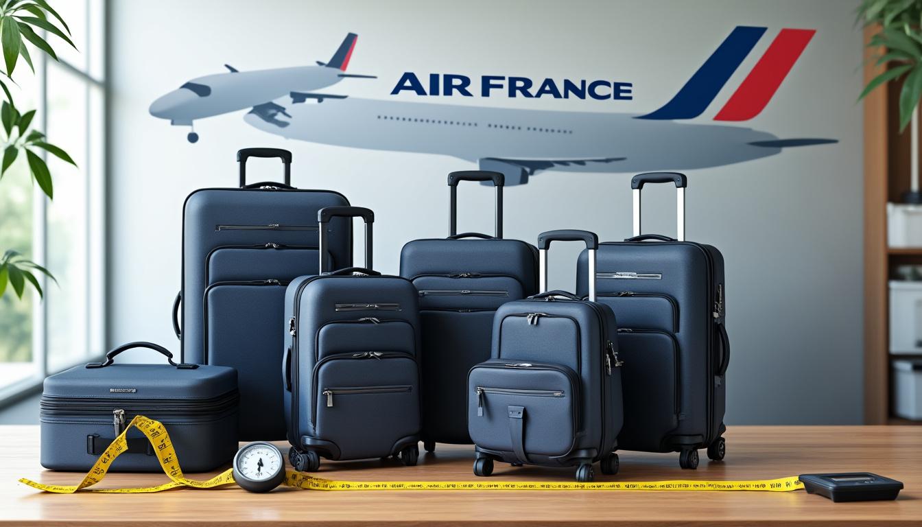 découvrez les dimensions et le poids des bagages cabine autorisés chez air france. ce guide pratique vous aide à préparer votre voyage sans stress et à respecter les règles de la compagnie aérienne.