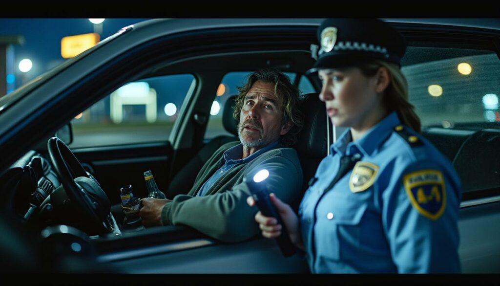 découvrez l'histoire d'un automobiliste interpellé avec plus de 2g d'alcool dans le sang lors d'un contrôle routier, mettant en lumière les dangers de la conduite en état d'ivresse.