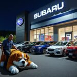 découvrez comment un concessionnaire subaru se retrouve au centre d'une controverse après avoir retiré la mascotte canine d'un ancien employé licencié, suscitant l'émoi et la réaction du public.