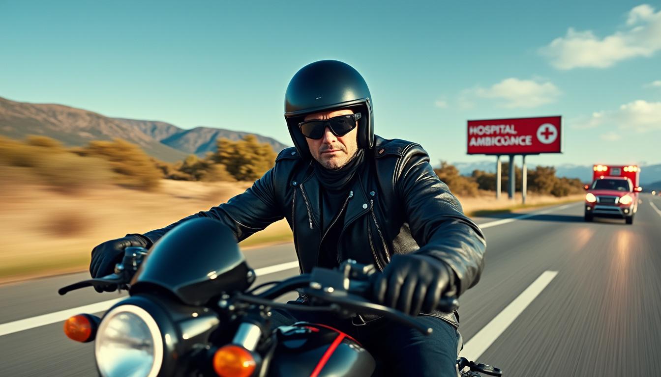 découvrez l'histoire d'un motard flashé à plus de 180 km/h, qui tente de justifier son excès de vitesse par l'urgence d'un rendez-vous médical. les détails et les réactions dans notre article.