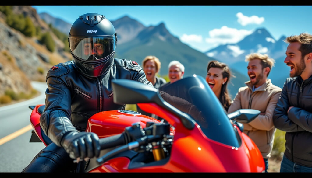 découvrez l’histoire incroyable d’un motard flashé à plus de 200 km/h après un road trip entre amis et l’accueil mémorable qui l’attend à son arrivée. un récit riche en émotions et en rebondissements !