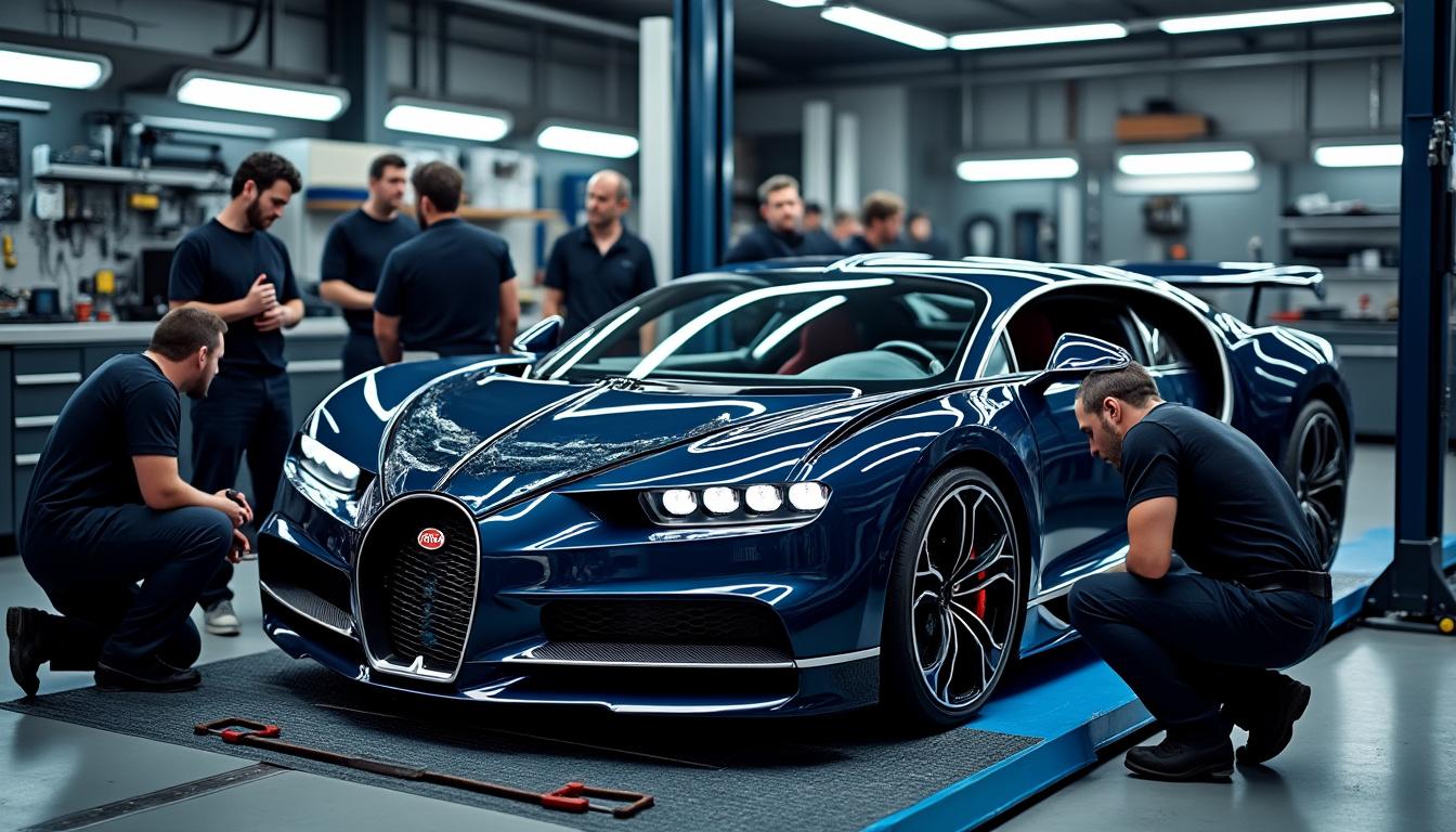 découvrez l'histoire étonnante d'un propriétaire de bugatti chiron pur sport, confronté à une facture de réparation dépassant 1,7 million d'euros après un accident. détails sur les coûts, les causes et l'impact de cette mésaventure hors normes !