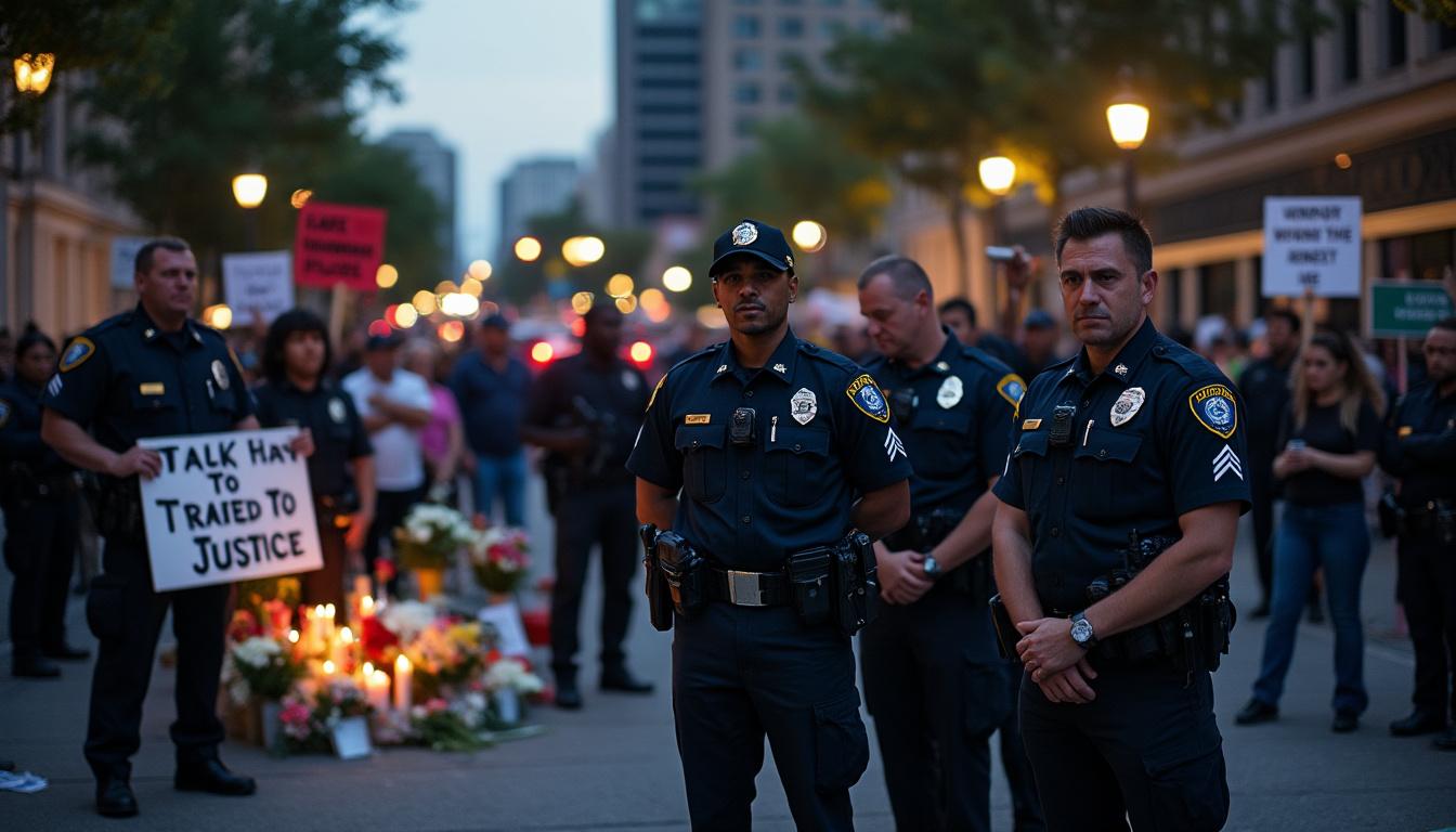 après la mort tragique d’un policier lors d’une arrestation, le syndicat demande une justice rigoureuse et exemplaire pour garantir la sécurité et le respect des forces de l’ordre.