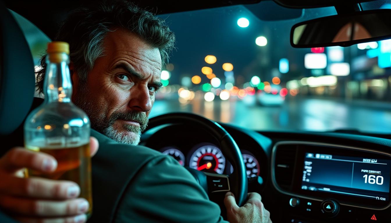 découvrez l'histoire d'un chauffard multirécidiviste, en état d'ivresse, sans permis, et flashé à plus de 160 km/h, qui continue de commettre des infractions malgré les sanctions.