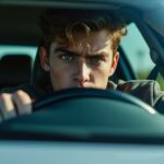 un jeune homme conduit la voiture de sa mère à 106 km/h sans permis et sous l'influence de cocaïne, mettant sa vie et celle des autres en danger.