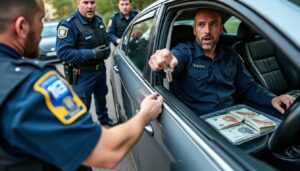 pris sur le fait, un homme jette ses clés devant les policiers. une fouille de sa voiture révèle 1,7 kg d’héroïne et 2 000 € en liquide, entraînant une arrestation spectaculaire.