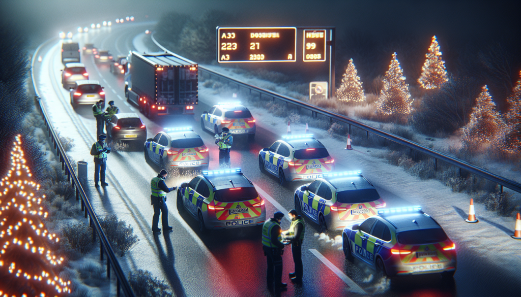 noël sous haute vigilance sur l’a63 : les gendarmes renforcent leurs contrôles pour assurer la sécurité des usagers durant les fêtes de fin d’année.