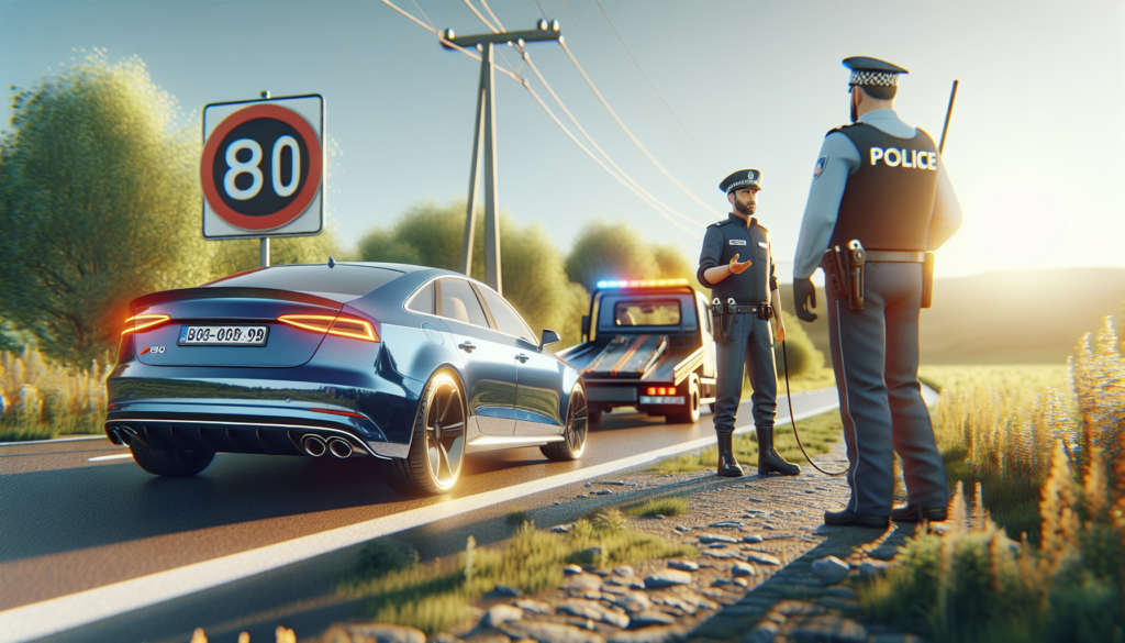 découvrez les sanctions sévères en cas de conduite à 141 km/h au lieu de 80 km/h : suspension immédiate du permis de conduire et mise en fourrière du véhicule.