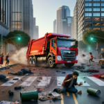 un accident tragique survient lorsqu'une confusion d'accélération au volant d'un camion poubelle provoque un drame mortel. découvrez les détails de cet incident choquant.