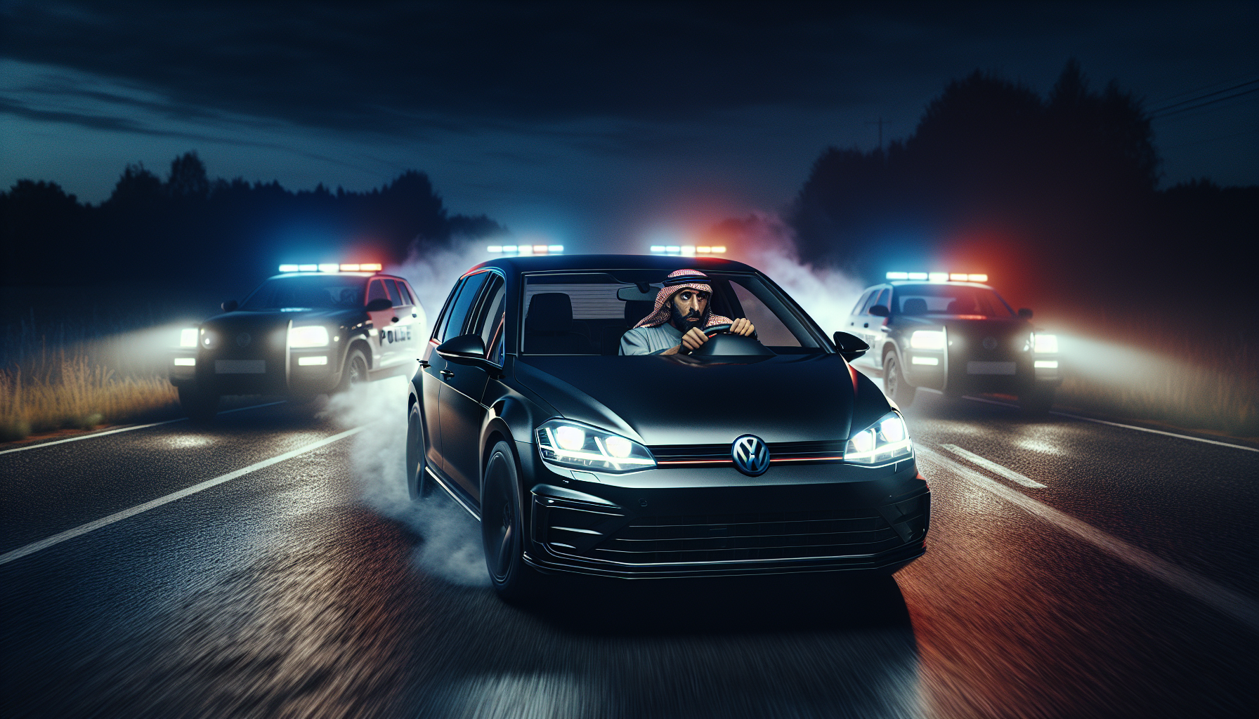 un conducteur d’une golf puissante, contrôlé en excès de vitesse et sous l’emprise de la cocaïne, est interpellé par les gendarmes lors d’une intervention routière.