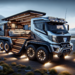 explorez le camping-car 6x6 à 1,57 million d’euros, équipé de 520 chevaux et d’un intérieur ultramoderne alliant luxe, puissance et confort pour des aventures inoubliables.