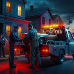 un dépanneur arrêté après avoir emporté une voiture avec un enfant à bord, soulevant une négligence alarmante et une inquiétude majeure pour la sécurité des enfants.