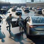 découvrez comment des individus, pris sur le fait à la fourrière, ont abandonné leur voiture avant d'être interpellés en tentant de la récupérer illégalement.