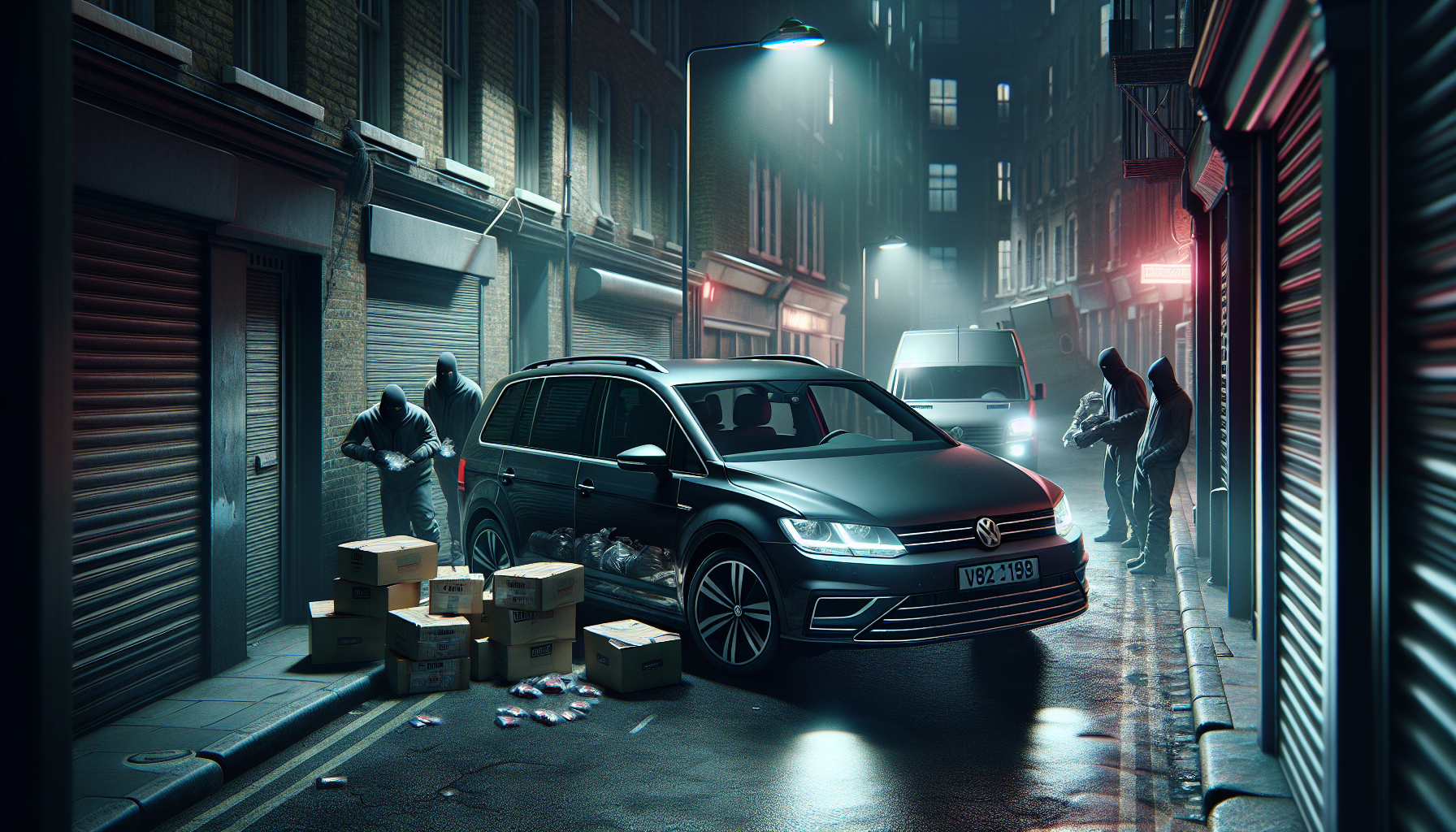 découvrez comment un volkswagen touran, apparemment discret, est devenu le centre d'une enquête majeure sur un trafic de cigarettes à grande échelle.