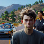 un adolescent en haute-corse est intercepté pour excès de vitesse. les gendarmes adoptent une attitude ferme face à cette infraction majeure.