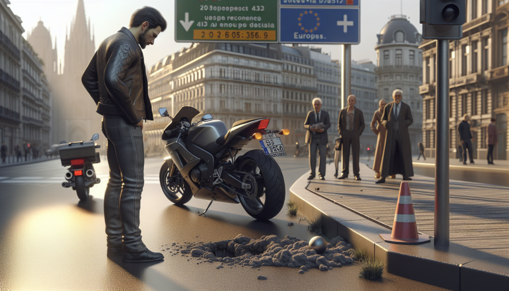 un petit accident de la route transforme la vie d'un motard avec une somme dépassant 10 millions d'euros, mais une destinée tragique l'empêche d'en profiter.