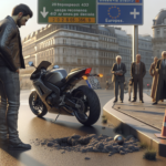 un petit accident de la route transforme la vie d'un motard avec une somme dépassant 10 millions d'euros, mais une destinée tragique l'empêche d'en profiter.