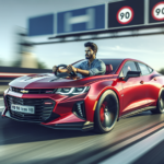 un conducteur a été flashé à 158 km/h au lieu de 90 km/h à bord de sa puissante chevrolet. il risque de lourdes sanctions pour cet excès de vitesse dangereux.