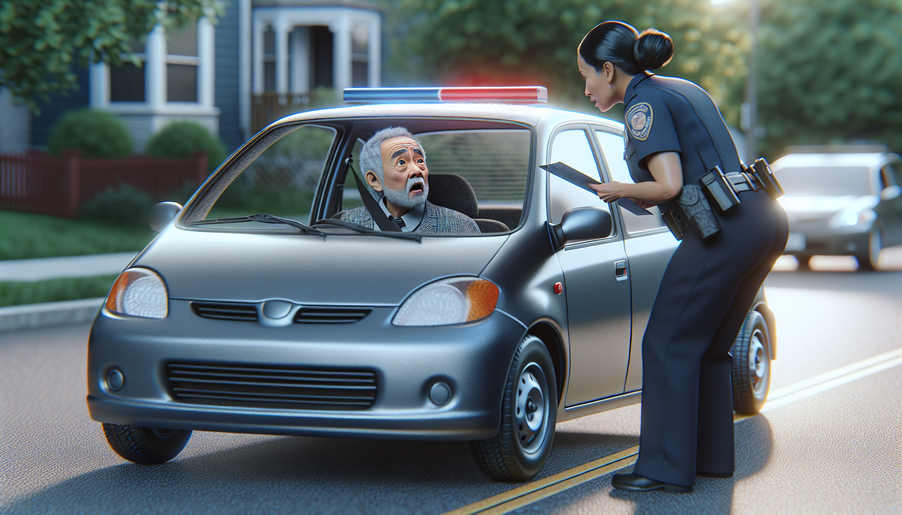 un septuagénaire arrêté après avoir conduit pendant 6 ans sans contrôle technique, expliquant que cela lui était complètement sorti de la tête.