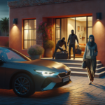 découvrez comment, en toute tranquillité chez elle, elle parvient à surprendre des voleurs tentant de voler sa voiture garée devant la maison.