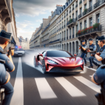 un automobiliste contrôlé à plus de 108 km/h en centre-ville réserve une étonnante surprise aux gendarmes lors de son interpellation.