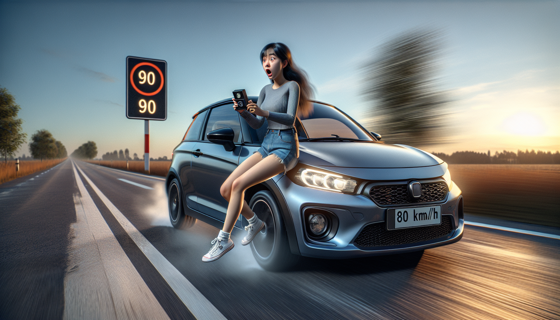 un jeune conducteur de 17 ans flashé à plus de 180 km/h revient sur son spectaculaire excès de vitesse. découvrez les détails de cet incident et ses conséquences.