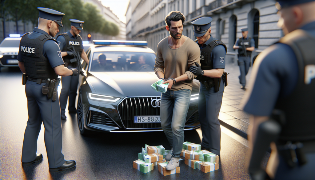 un homme arrêté après la découverte de plus de 141 000 € en espèces dans son véhicule, une affaire qui soulève des questions sur l'origine de cet argent et les circonstances de cette saisie.