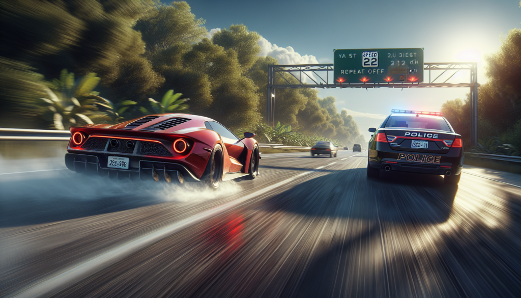 un automobiliste récidiviste arrêté à 222 km/h pour un rendez-vous judiciaire lié à un excès de vitesse cesse sa course effrénée et est condamné à une peine de prison.