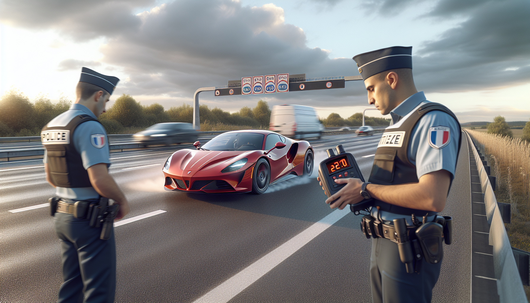 un week-end intense pour les gendarmes avec un excès de vitesse record de plus de 180 km/h, soulignant les enjeux de la sécurité routière.