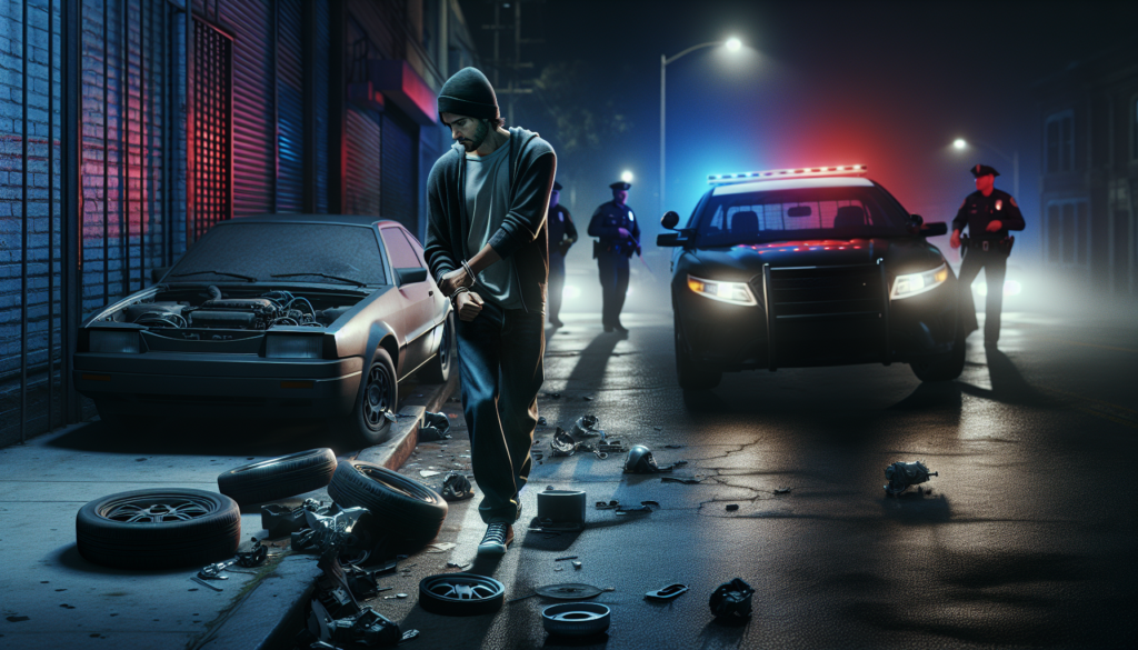 un homme vole des pièces automobiles pour réparer sa voiture, mais son acte le conduit finalement en prison. découvrez cette histoire surprenante et ses conséquences.