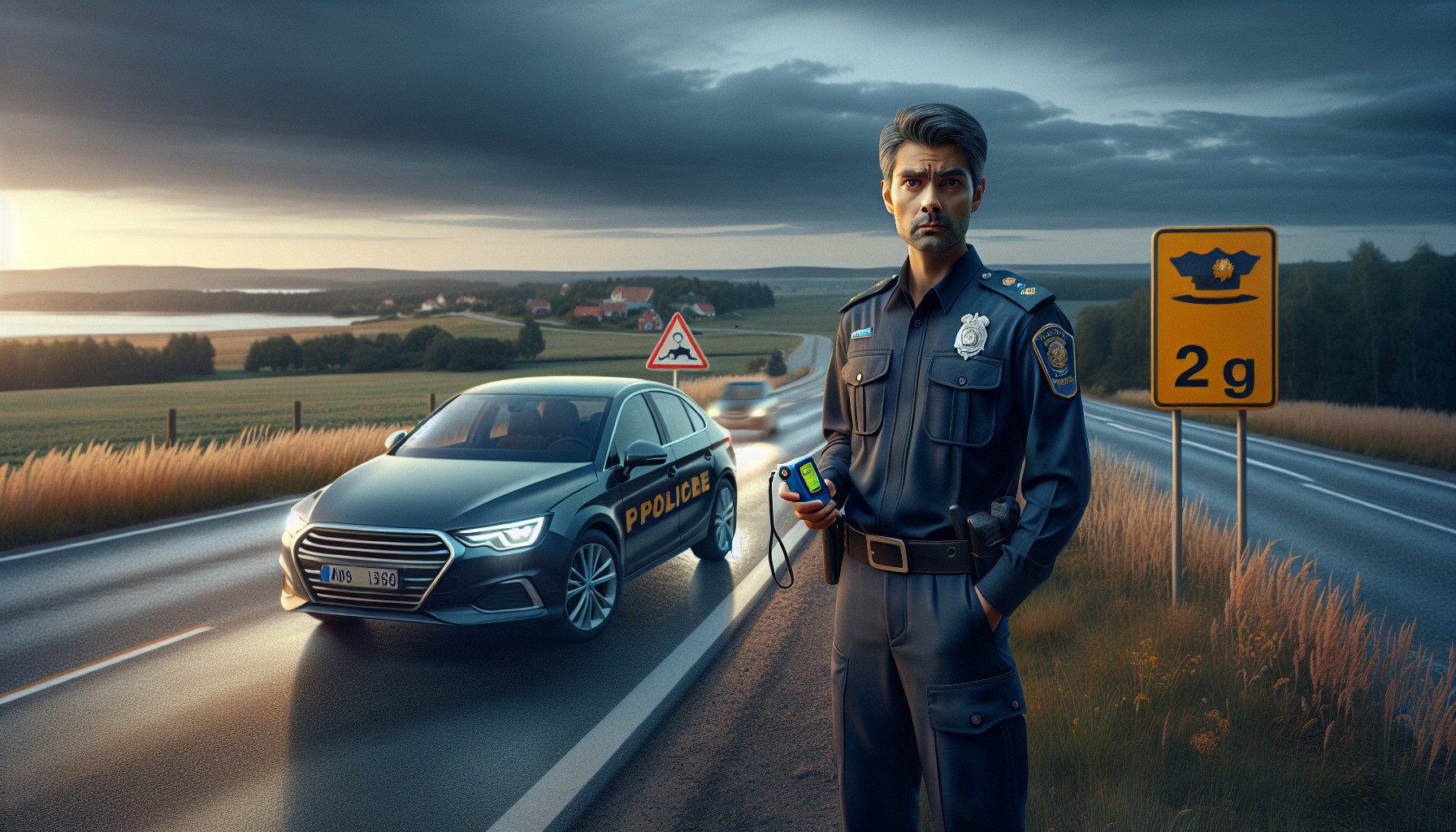 la gendarmerie condamne fermement la conduite avec près de 2g d'alcool dans le sang et rappelle que l'alcool et la route ne font jamais bon ménage pour garantir la sécurité de tous.