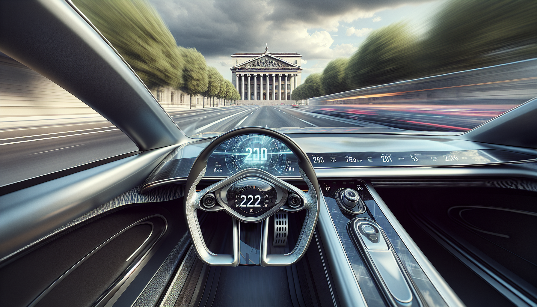 un conducteur pris à 222 km/h au volant d'une tesla en direction du tribunal voit sa journée tourner au cauchemar. découvrez les conséquences dramatiques de cette excès de vitesse.