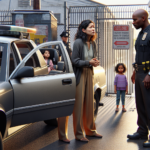 une maman signale la disparition de sa fille, avant de réaliser qu'elle était restée dans la voiture emmenée à la fourrière. une histoire surprenante qui touche au cœur.