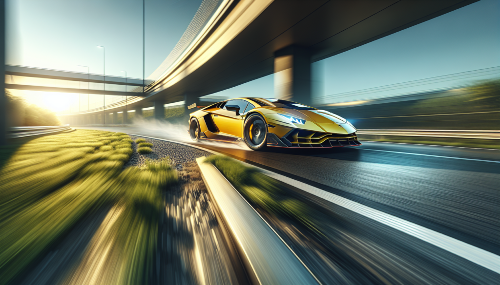 découvrez l'incroyable course à plus de 200 km/h au volant d'une lamborghini qui s'achève brutalement sur le bas-côté. un récit palpitant rempli d'adrénaline et de rebondissements.