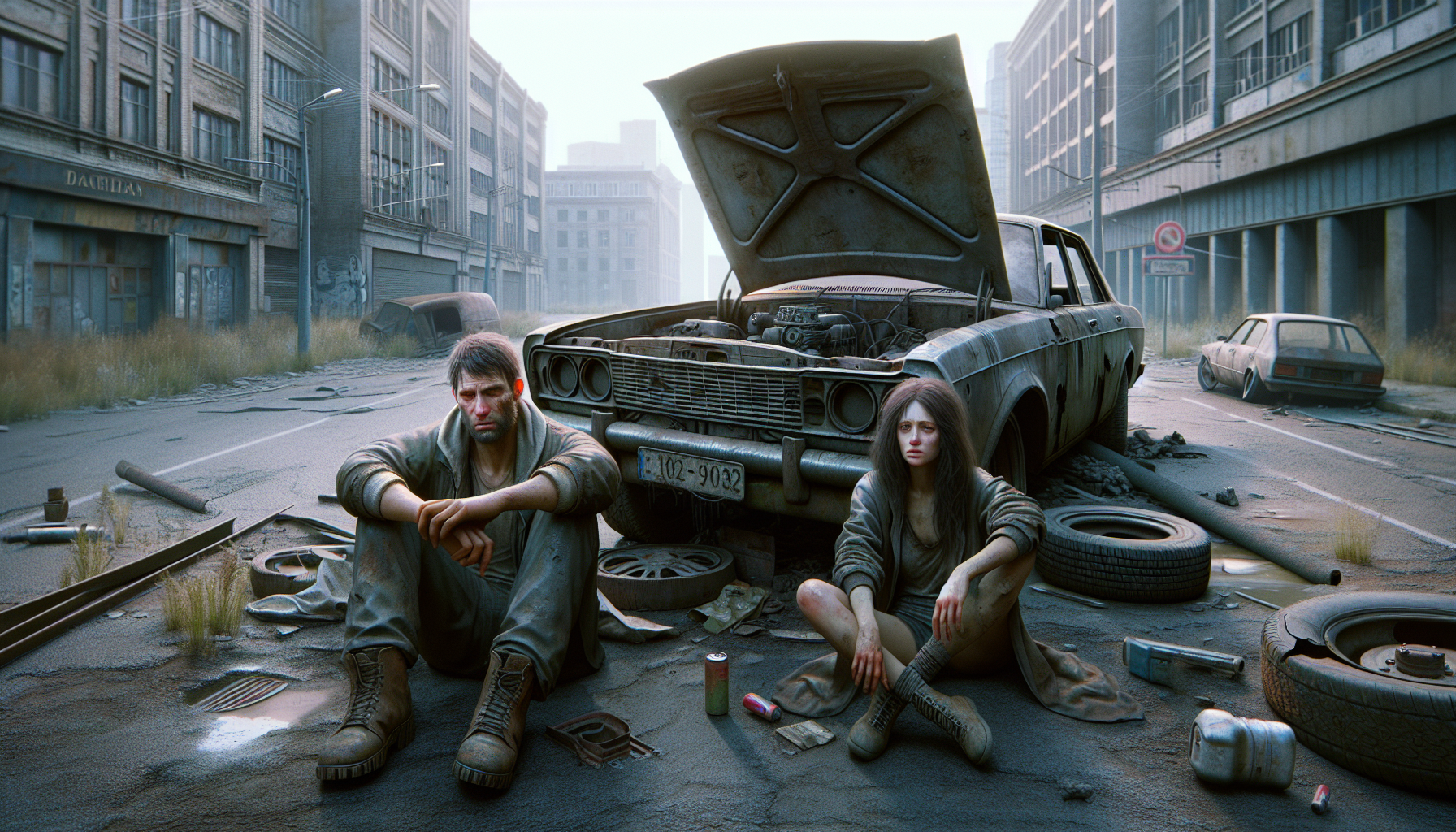 découvrez l'histoire d'un couple immobilisé depuis des mois à cause d'une réparation de voiture qui a viré au cauchemar. une situation où 'assez c'est assez' prend tout son sens.