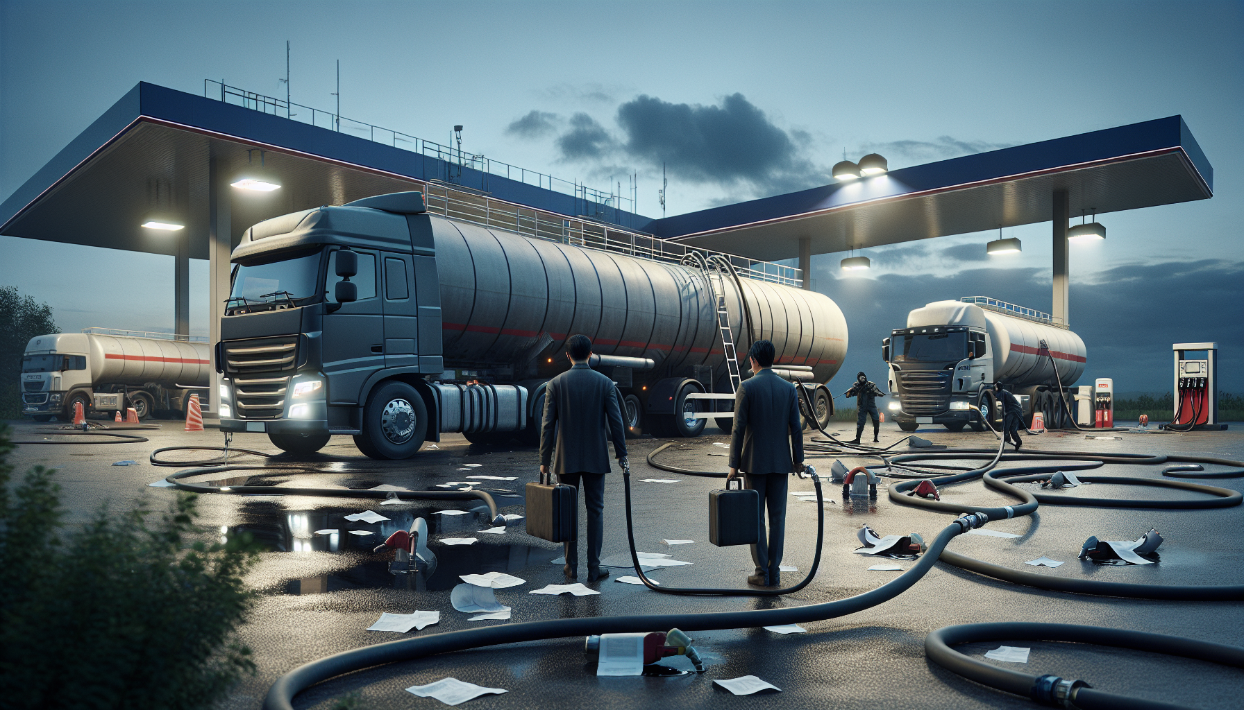 découvrez les détails d'une fraude massive dans le secteur du carburant impliquant le vol et la revente de 18 000 litres à prix cassés, causant des dégâts estimés à plus de 200 000 €.