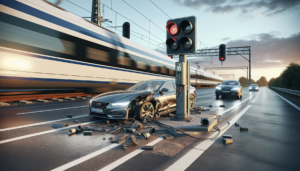 découvrez comment un radar renversé sur le bas-côté, conçu pour stopper les voitures, surprend en captant désormais les trains à toute allure, une situation inattendue aux conséquences surprenantes.