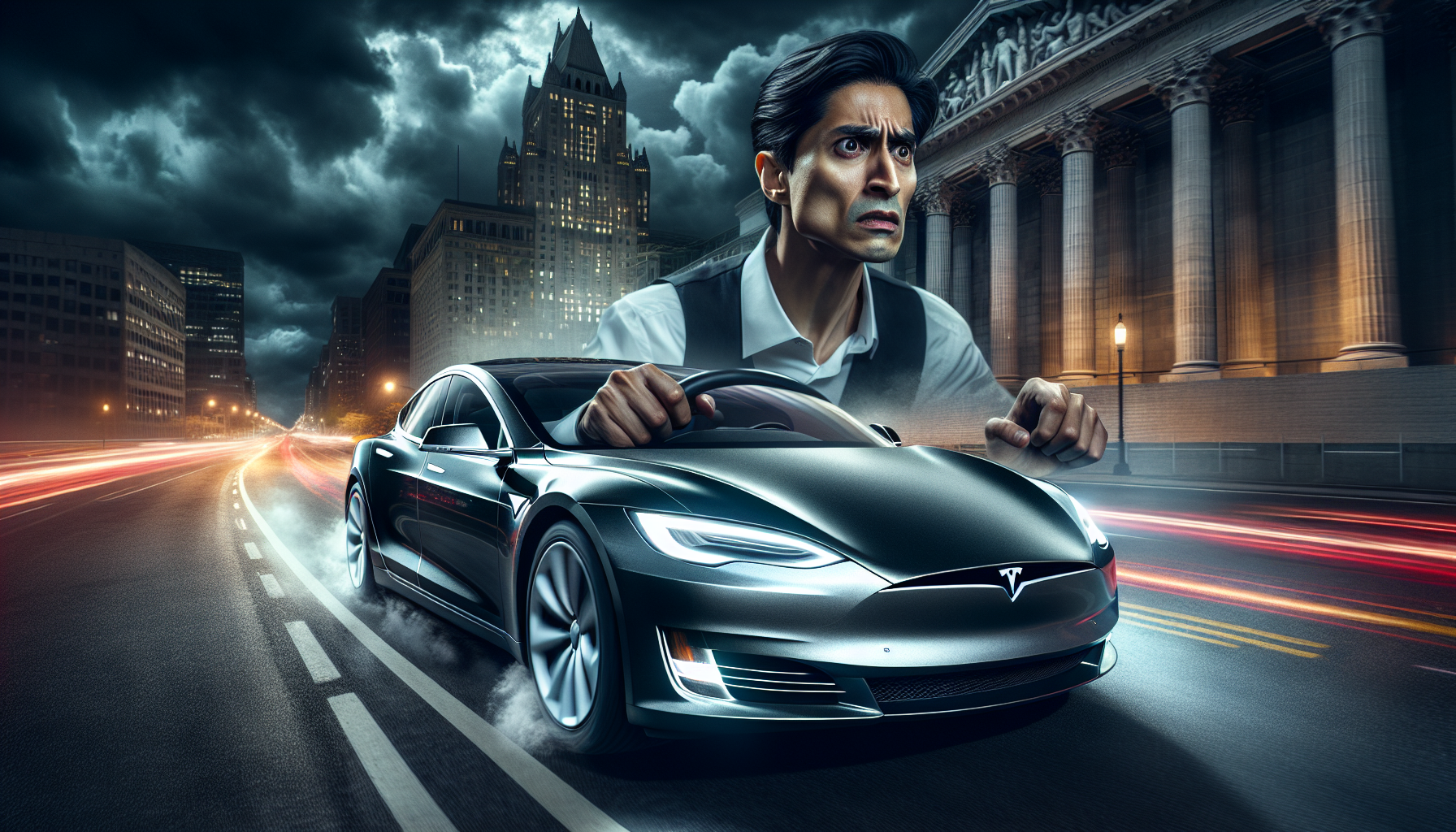 découvrez les conséquences d'un contrôle à grande vitesse au volant d'une tesla avec une comparution immédiate devant le tribunal. un récit captivant sur la vitesse et la justice.
