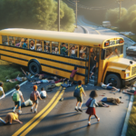 un bus scolaire transportant 21 écoliers a effectué une sortie de route en se rendant au cinéma, provoquant son basculement. découvrez les détails de cet incident et les mesures prises.