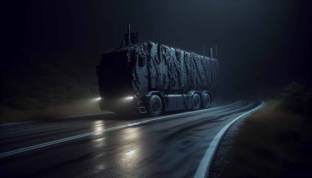 découvrez comment un radar mobile, furtivement déguisé dans l'ombre de la nuit, reprend du service sur nos routes pour renforcer la sécurité routière.